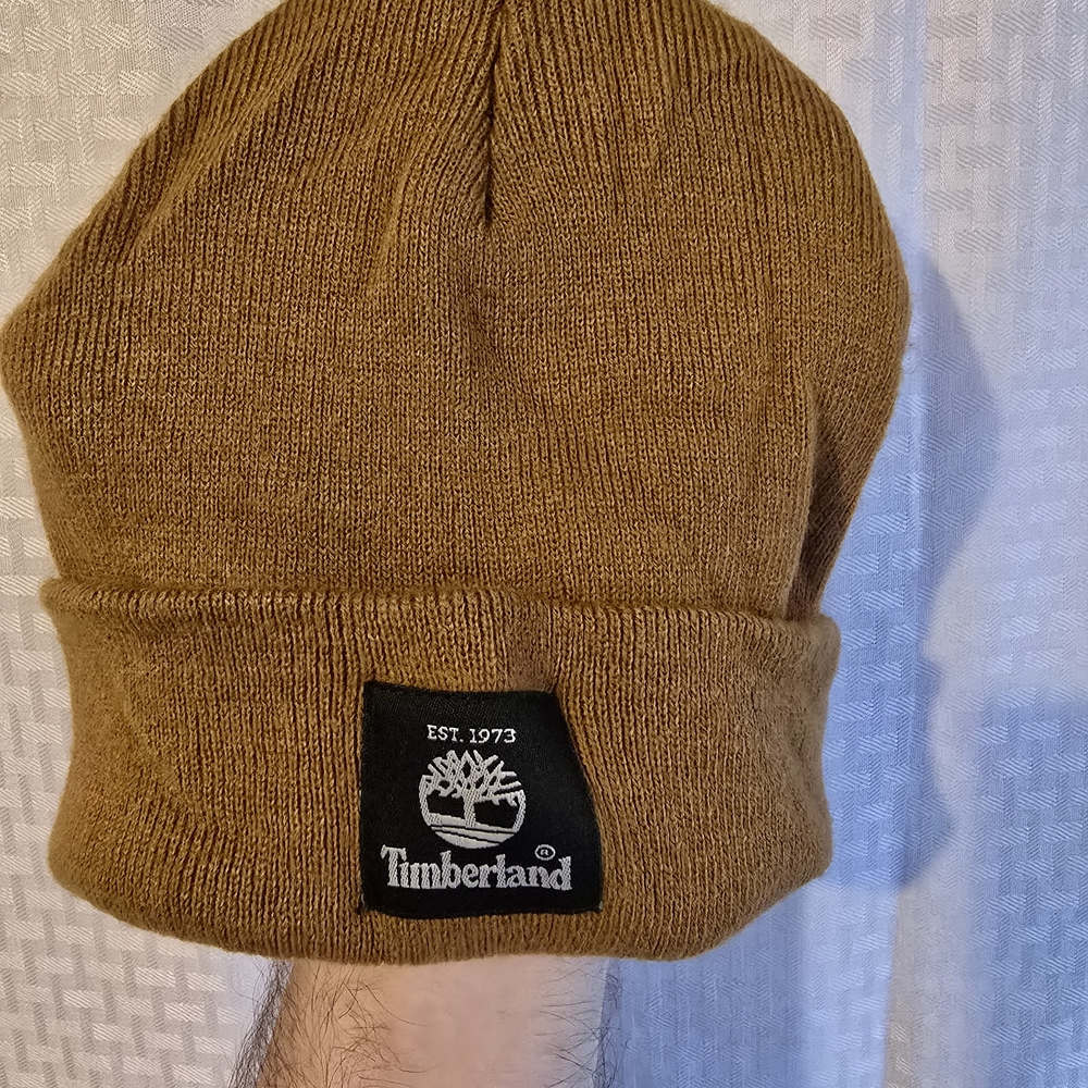 Timberland Tan Knit Beanie